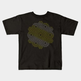 Moresque seamless flower pattern - circular Kids T-Shirt